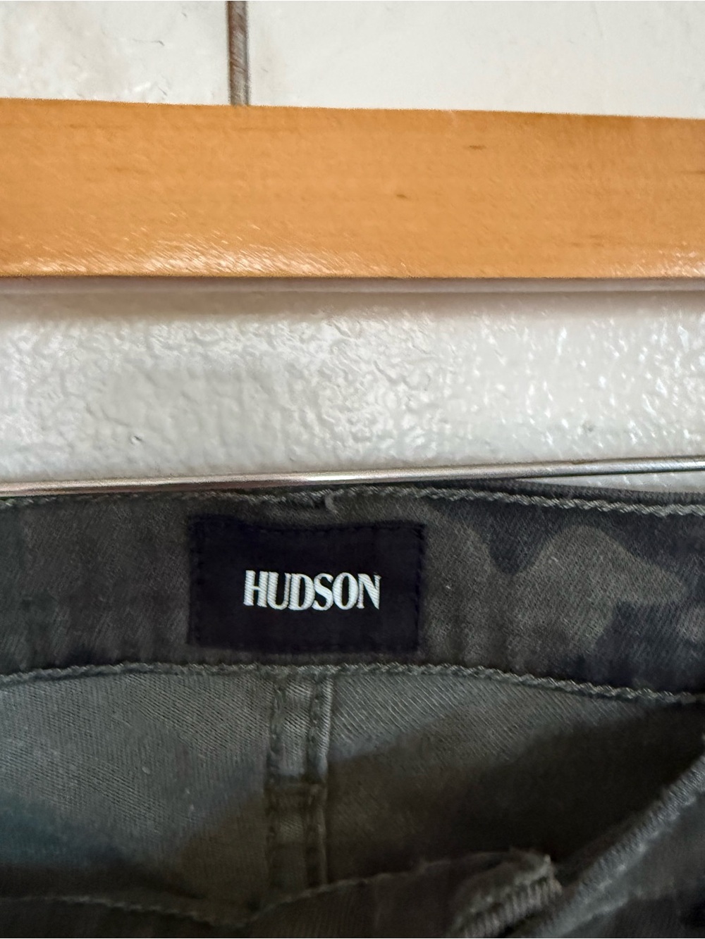 Hudson Colby Ankle Cargo skinny Camouflage Print Jeans Size 30 - Picture 5 of 11